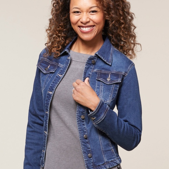 Kerrits Activewear In Motion Jean Jacket Size XSMIDNIGHT WASH / XS - Picture 3 of 10